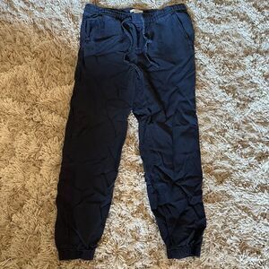 Anthropologie Daily/Ritual 100% lyocell joggers navy 4